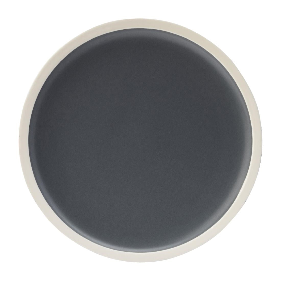 HX338 Utopia Forma Plates Charcoal 170mm (Pack of 6)