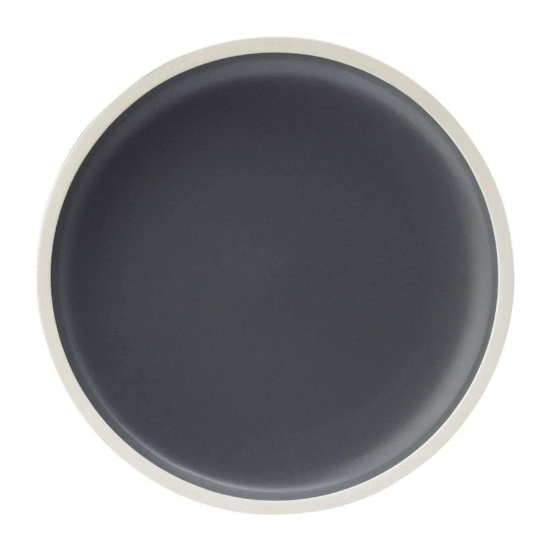 HX339 Utopia Forma Plates Charcoal 210mm (Pack of 6)