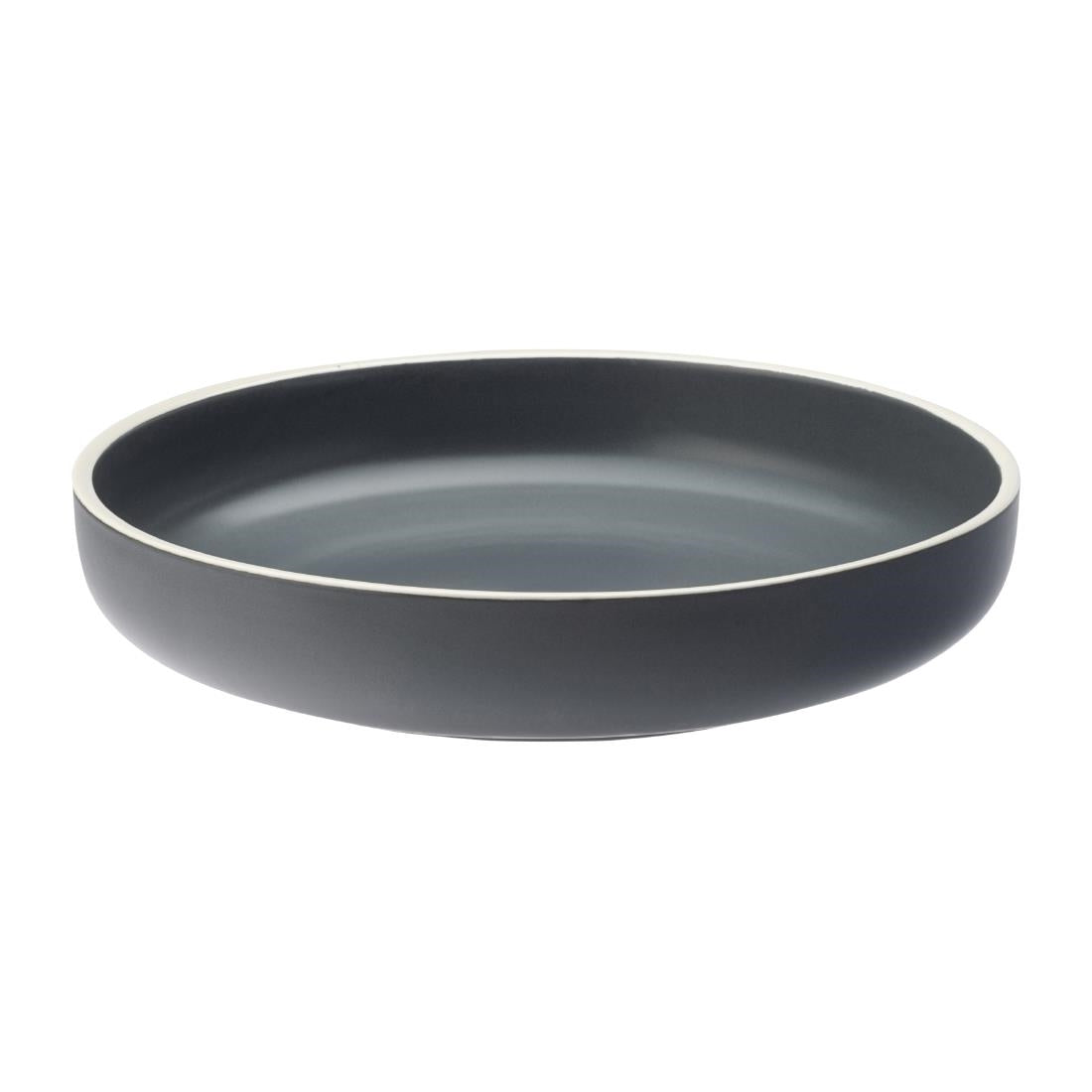 HX342 Utopia Forma Bowls Charcoal 240mm (Pack of 6)