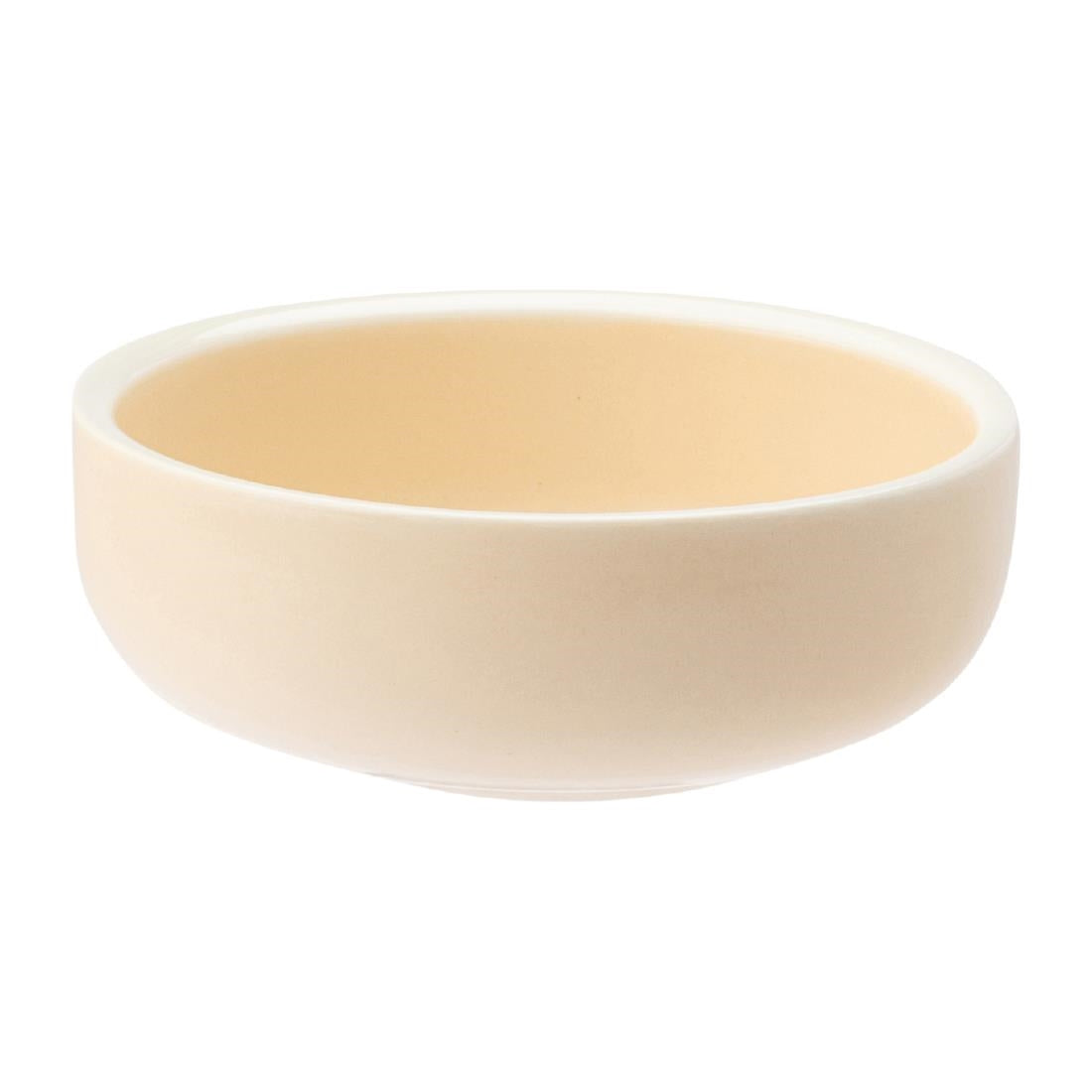 HX356 Utopia Forma Dipping Pots Vanilla 90mm (Pack of 12)