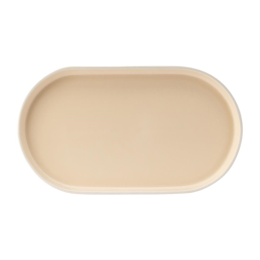 HX357 Utopia Forma Platters Vanilla 310x175mm (Pack of 6)