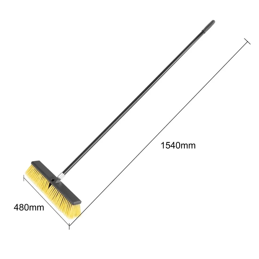 HX382 - Jantex Heavy Duty Broom & Handle Set 18"