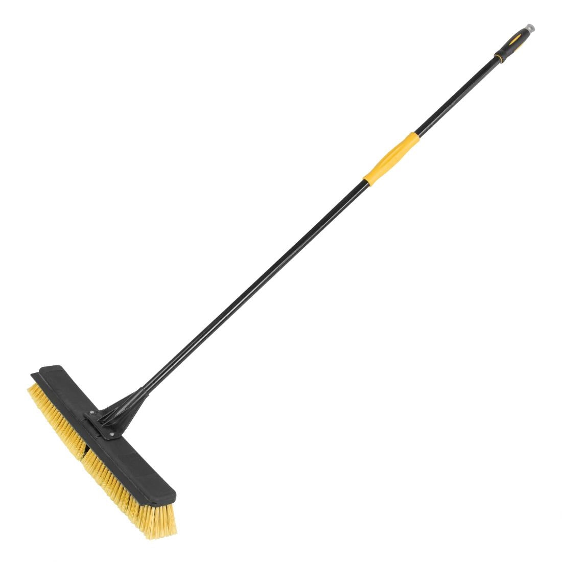 HX383 - Jantex Heavy Duty Broom & Handle Set with Squeegee 24"