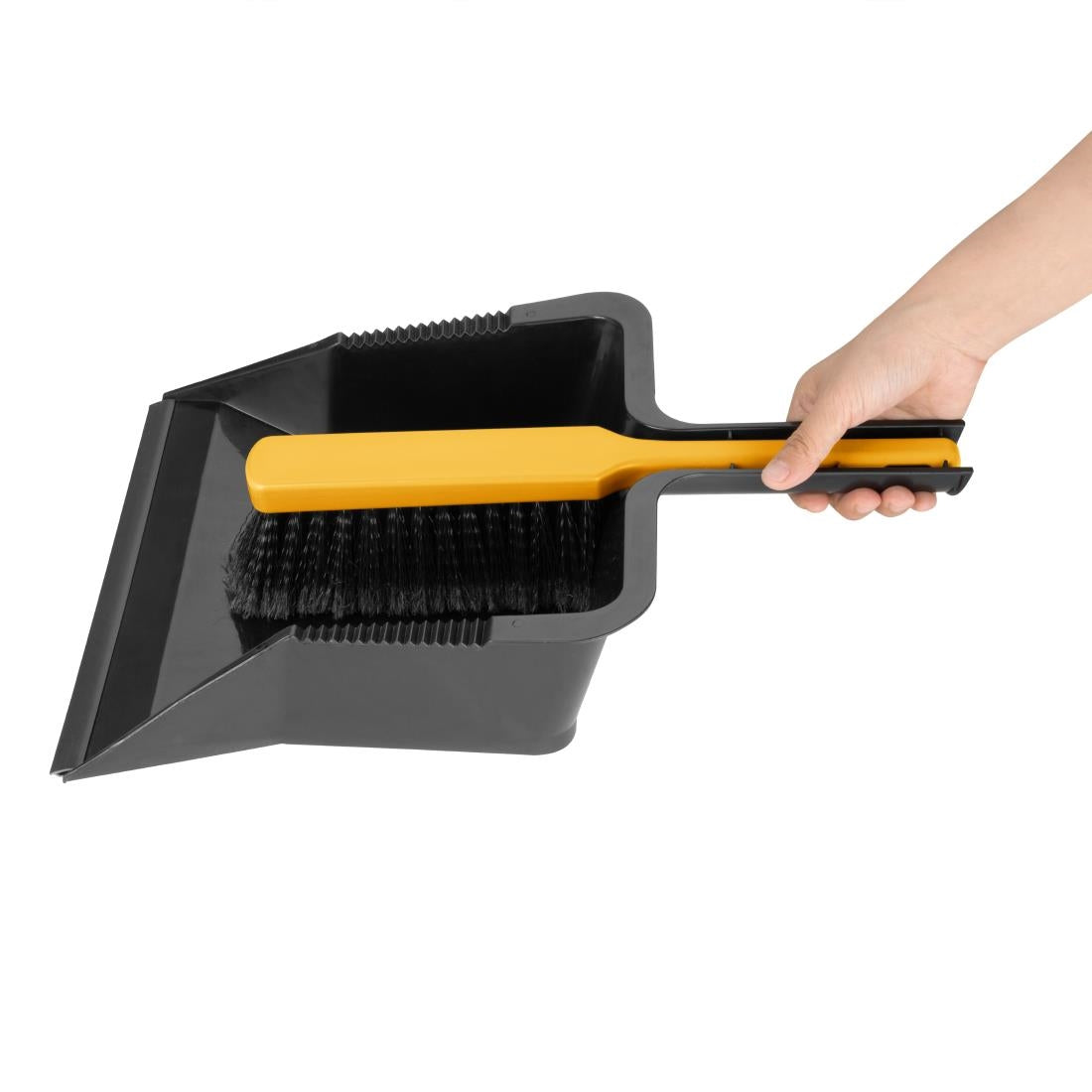 HX384 - Jantex Heavy Duty Dustpan & Brush set