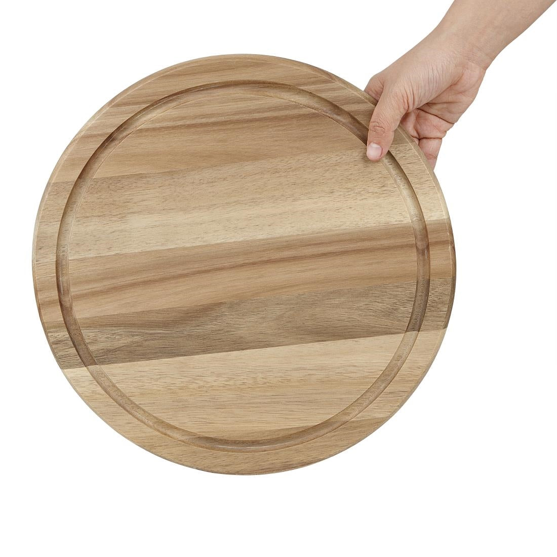 HX399 - Olympia Round Acacia Wood Board for 280mm Dome