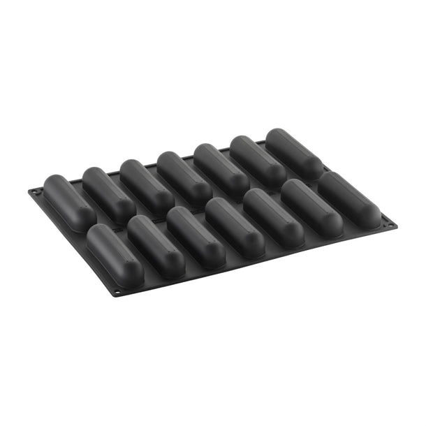 HX502 Pavoni Silicone Confy Eclair Mould 400x300mm