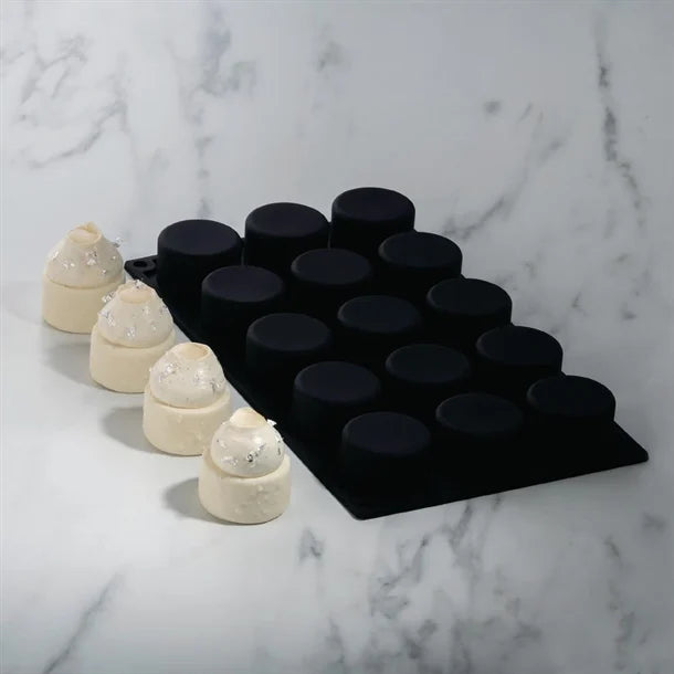 HX514 Pavoni Cylinder 40ml Time Bachour Mould 300x175mm