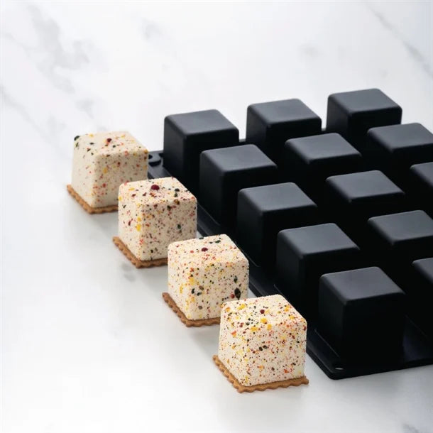 HX515 Pavoni Cube 40ml Time Bachour Mould 300x175mm