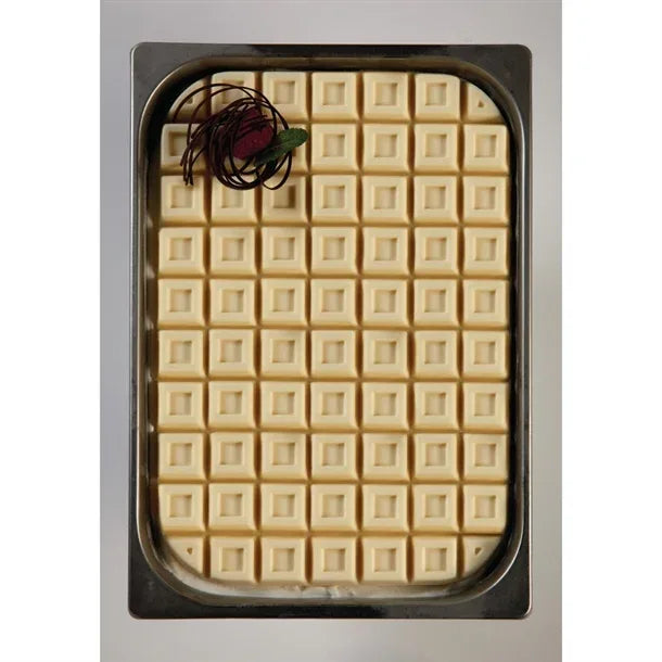 HX530 Pavoni Tablet Gelato Pan Decorative Lid Mould 361x251x18mm