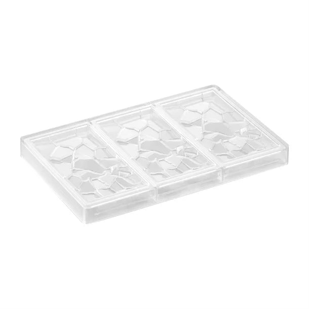 HX549 Pavoni Crush By Fiorani Chocolate Bar Mould 275x175mm