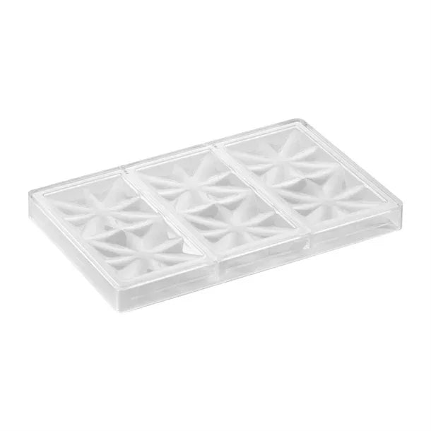 HX551 Pavoni Edelweiss By Vallee Chocolate Bar Mould 275x 75mm