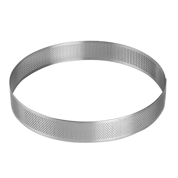 HX554 Pavoni Round Stainless Steel Mould 230x35mm