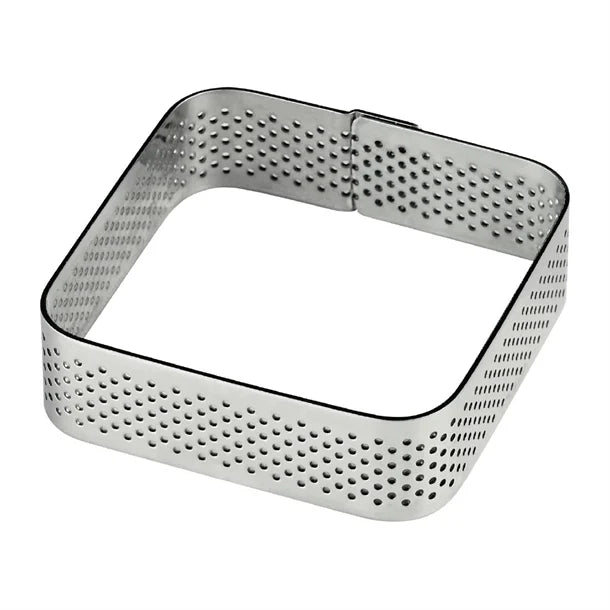HX558 Pavoni Square Stainless Steel Mould 65x65mm