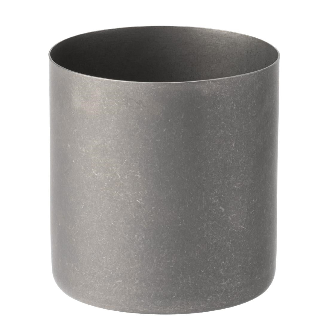 HX600 Utopia Vintage Steel Chip Cups 85mm (Pack of 12)