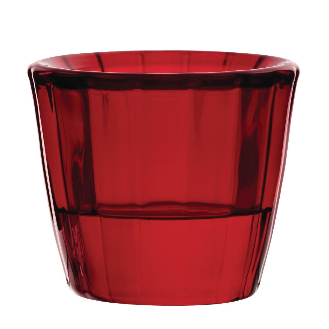 HX649 Utopia Ribbed Red Nightlight Holders (Pack of 12)