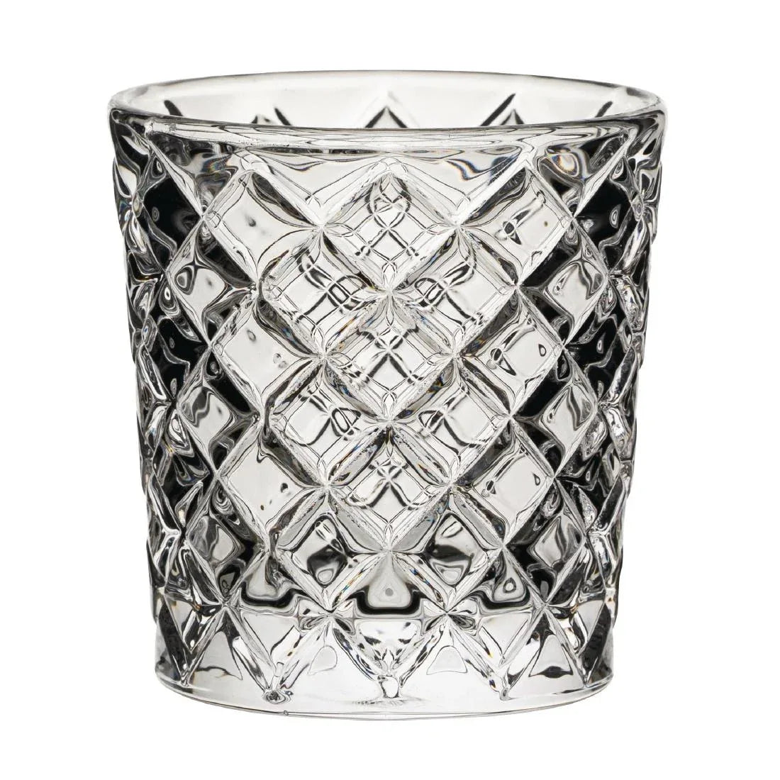 HX654 Utopia Criss Cross Clear Nightlight Holders (Pack of 12)