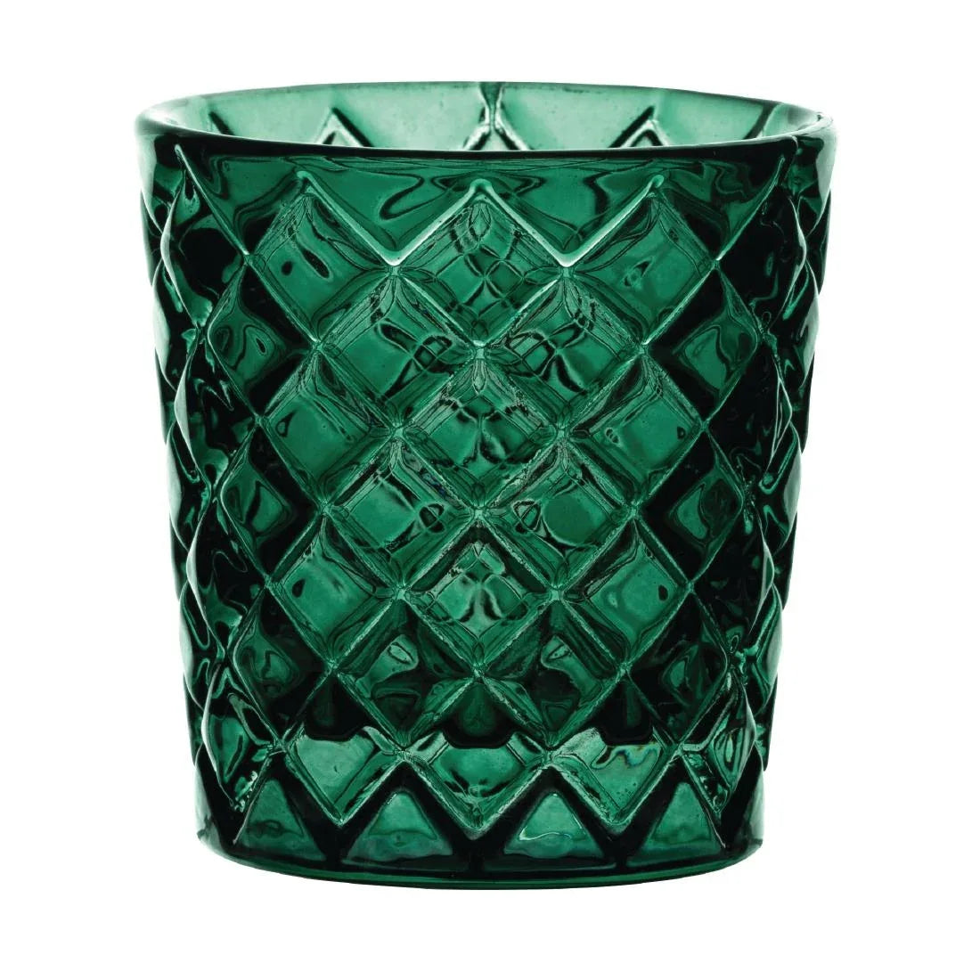 HX656 Utopia Criss Cross Green Nightlight Holders (Pack of 12)