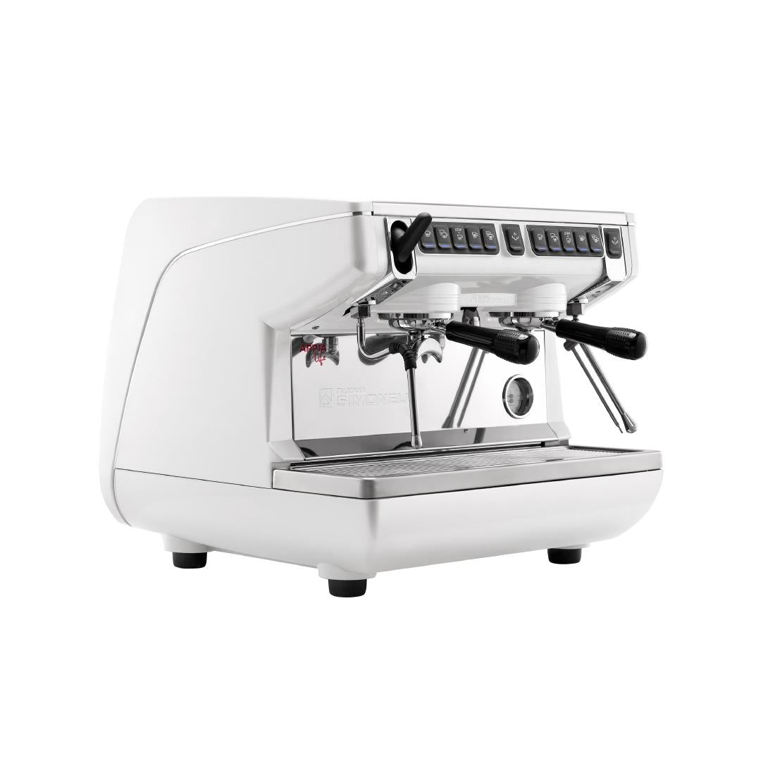 HX754 Nuova Simonelli Appia Compact 2 Group Coffee Machine with Autosteam Wand White