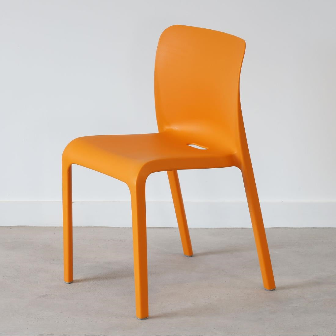 HX763 Origin POP Chair Deep Orange 480x500x790mm (Pack of 2)
