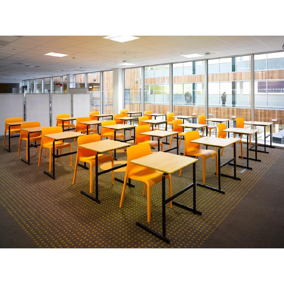 HX763 Origin POP Chair Deep Orange 480x500x790mm (Pack of 2)