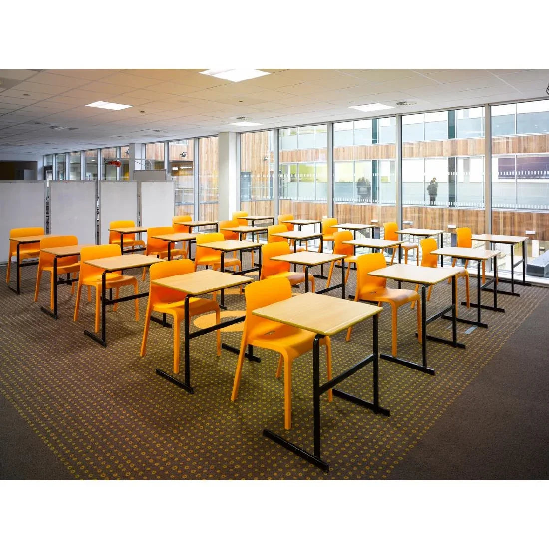 HX763 Origin POP Chair Deep Orange 480x500x790mm (Pack of 2)