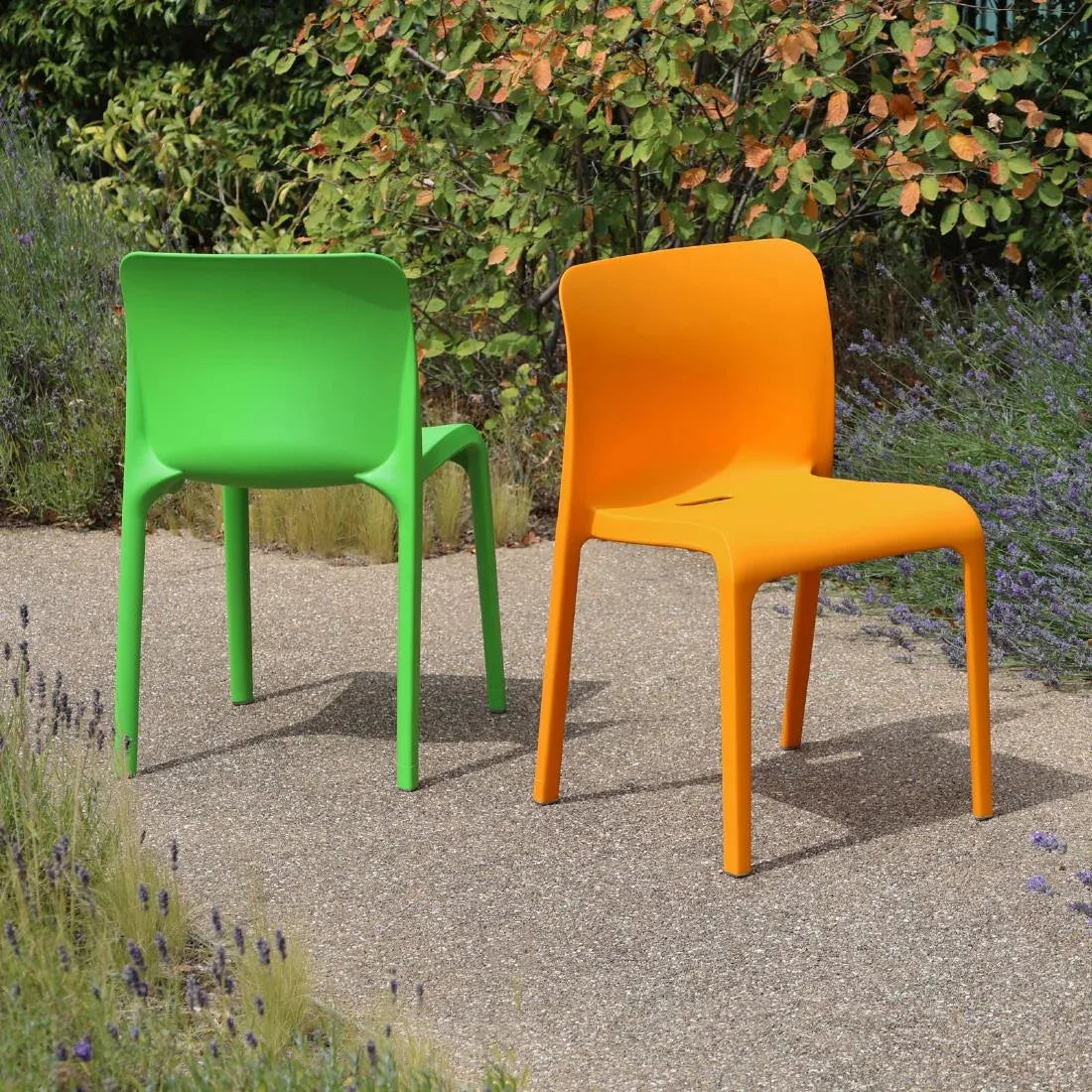 HX763 Origin POP Chair Deep Orange 480x500x790mm (Pack of 2)