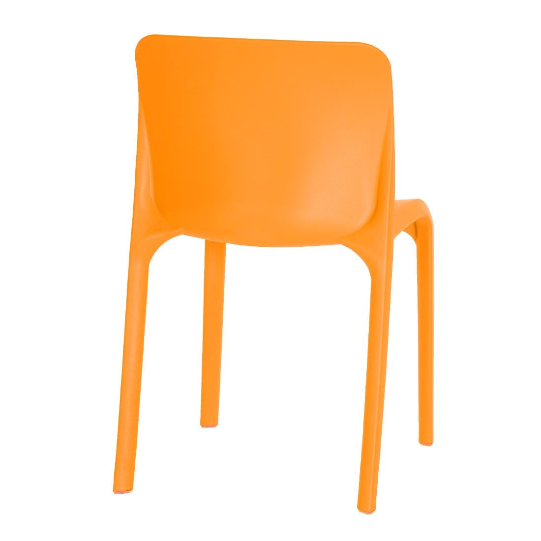 HX763 Origin POP Chair Deep Orange 480x500x790mm (Pack of 2)