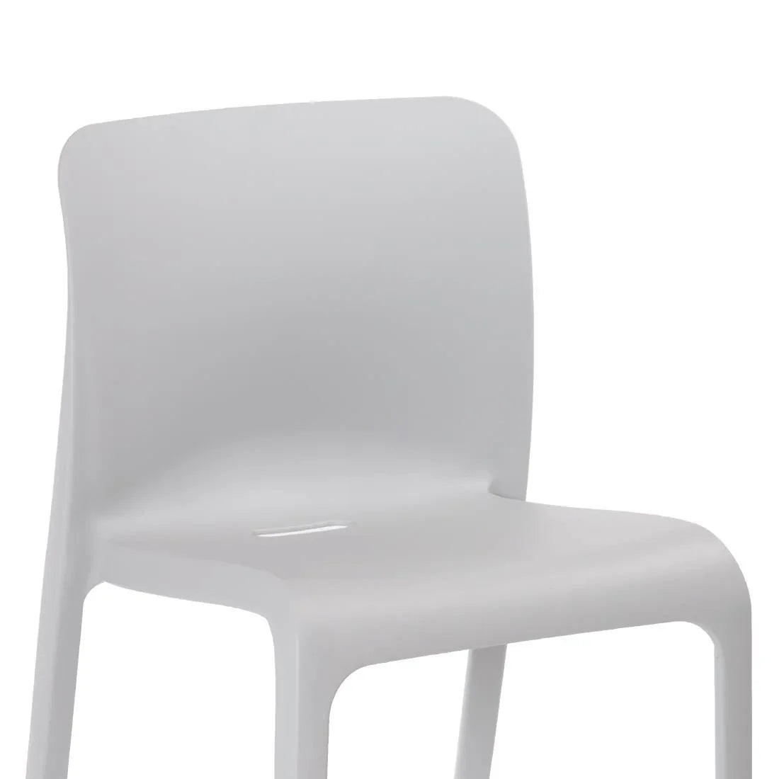 HX767 Origin POP Chair Signal Grey 480x500x790mm (Pack of 2)