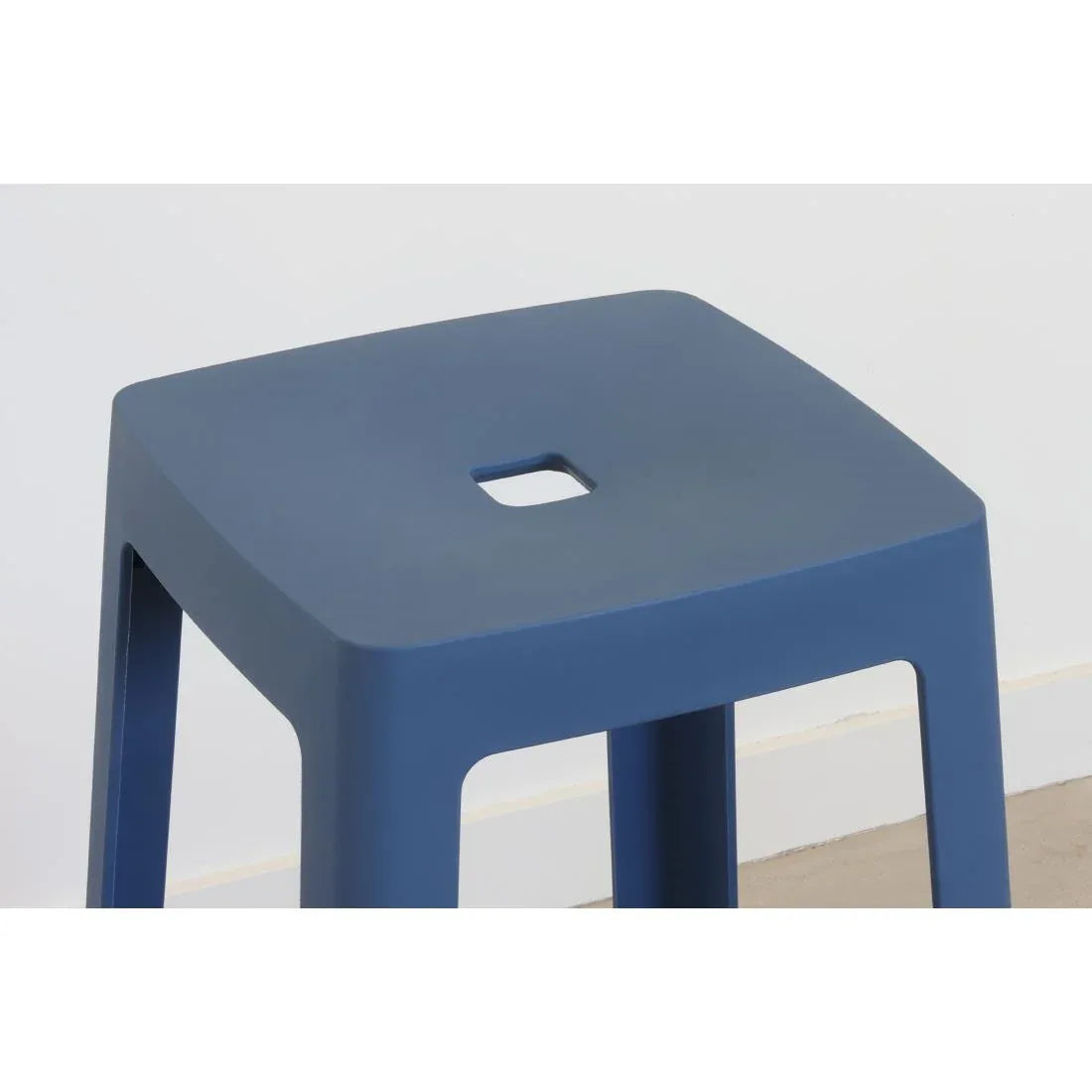 HX774 Origin Base Stool Violet Blue 400x400x440mm (Pack of 2)