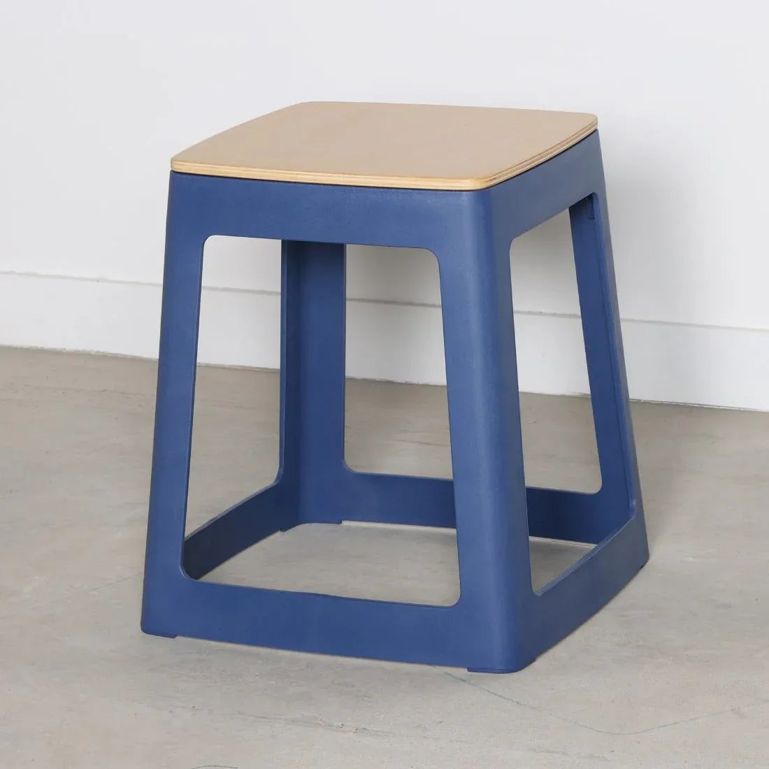 HX774 Origin Base Stool Violet Blue 400x400x440mm (Pack of 2)