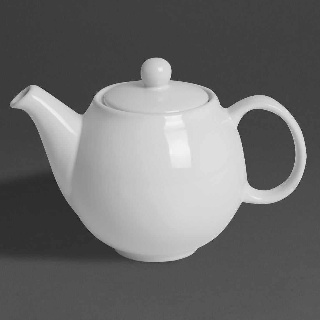 HX794 Olympia Café Teapot White - 450ml (Box 2)