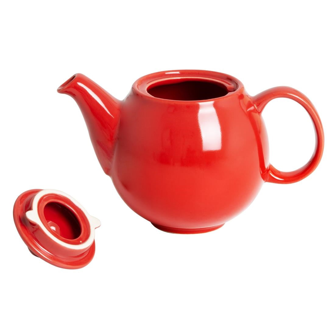 HX795 Olympia Café Teapot Red - 450ml (Box 2)