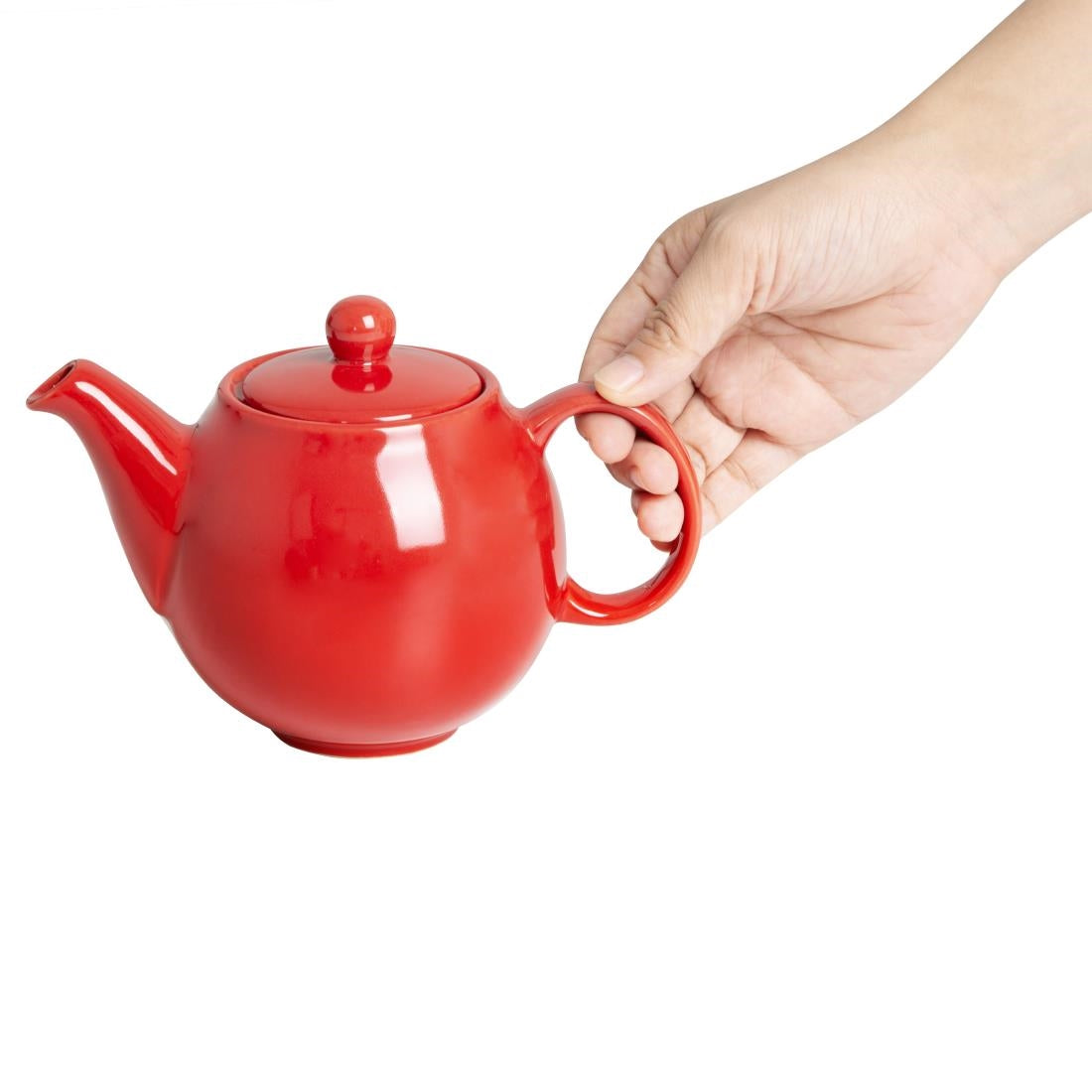 HX795 Olympia Café Teapot Red - 450ml (Box 2)