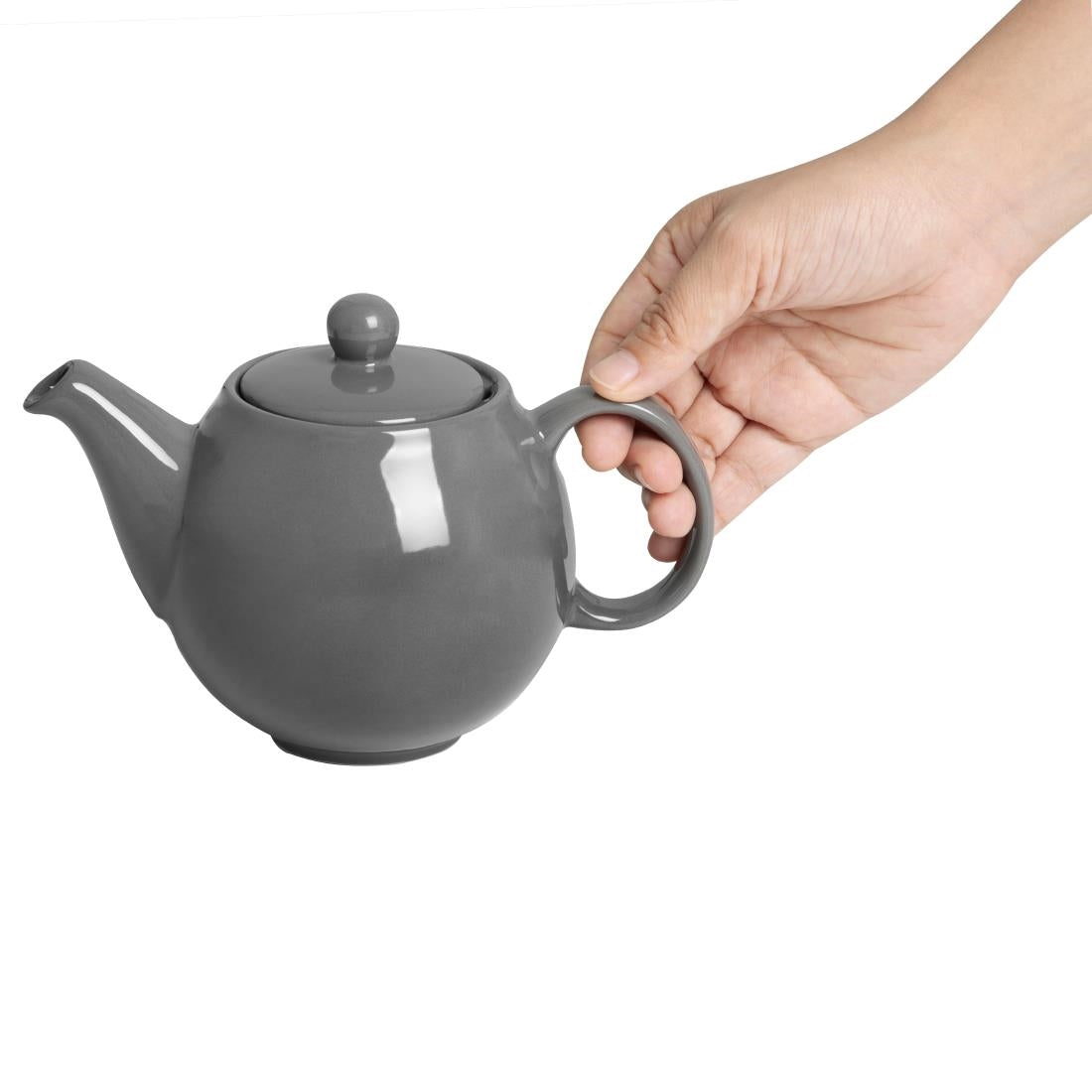 HX797 Olympia Café Teapot Charcoal - 450ml (Box 2)