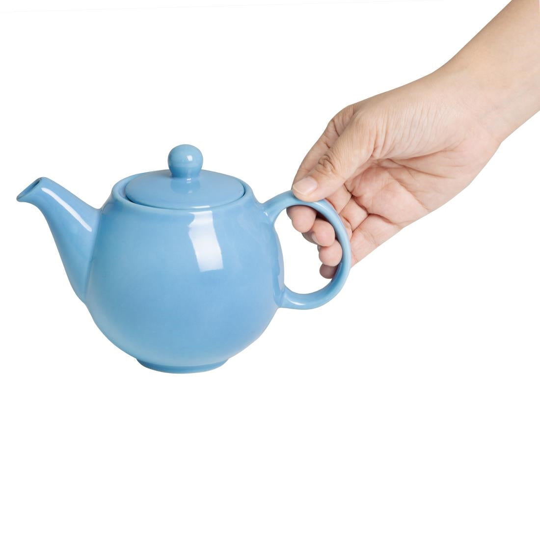 HX798 Olympia Café Teapot Blue - 450ml (Box 2)