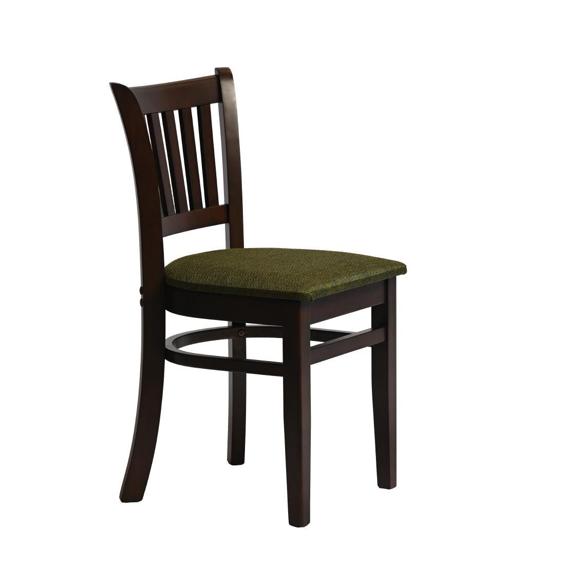 HX805 Manhattan Dining Chair in Dark Walnut with Shetland Forest Seat (Pack of 2)