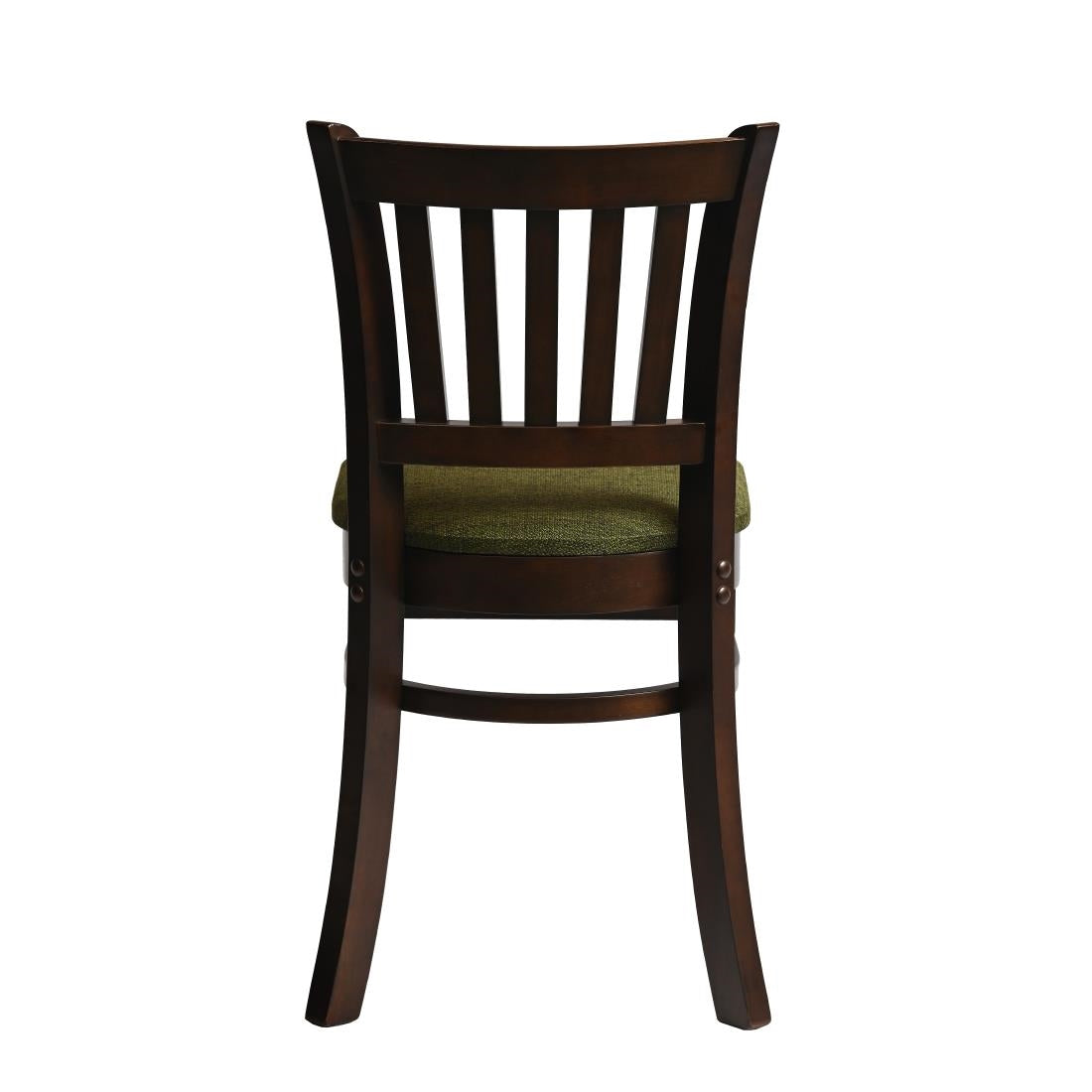 HX805 Manhattan Dining Chair in Dark Walnut with Shetland Forest Seat (Pack of 2)