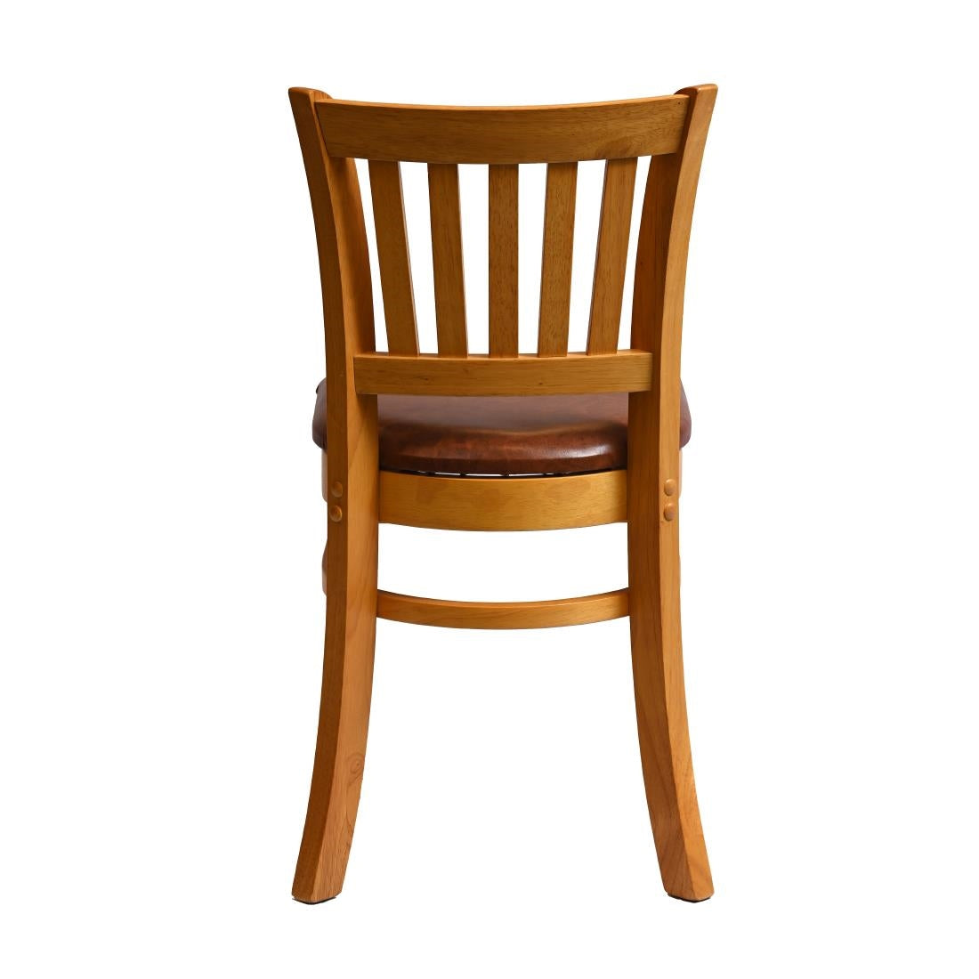 HX808 Manhattan Dining Chair in Soft Oak with Bison Tan Seat (Pack of 2)