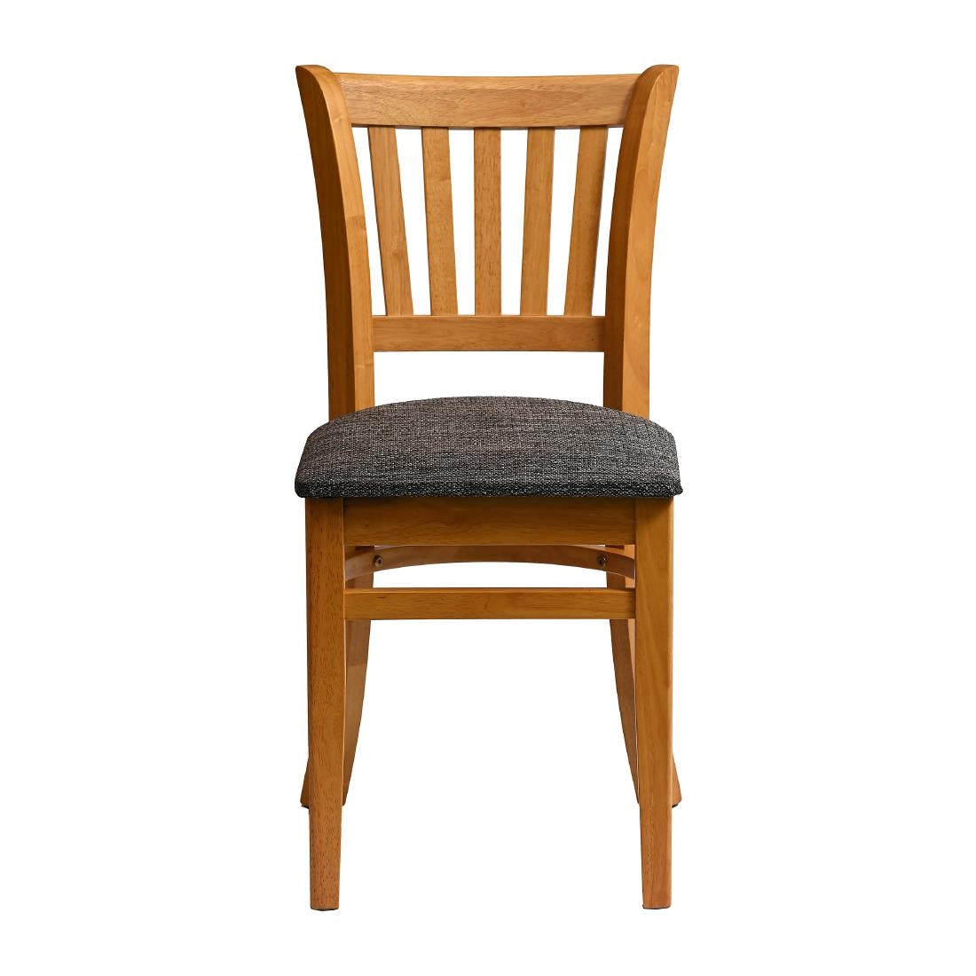 HX811 Manhattan Dining Chair in Soft Oak with Shetland Smoke Seat (Pack of 2)