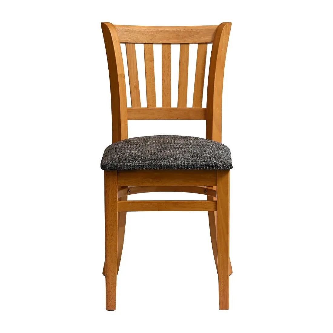 HX811 Manhattan Dining Chair in Soft Oak with Shetland Smoke Seat (Pack of 2)