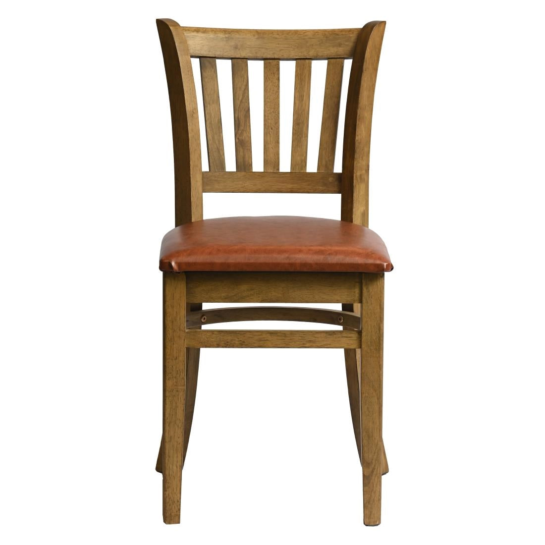 HX815 Manhattan Dining Chair in Weathered Oak with Bison Tan Seat (Pack of 2)