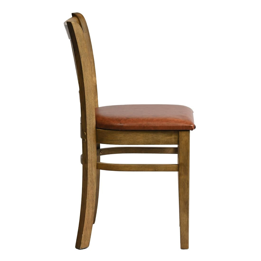 HX815 Manhattan Dining Chair in Weathered Oak with Bison Tan Seat (Pack of 2)