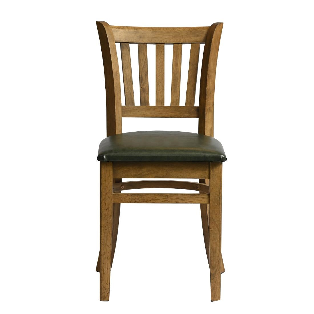 HX817 Manhattan Dining Chair in Weathered Oak with Bison Cedar Seat (Pack of 2)