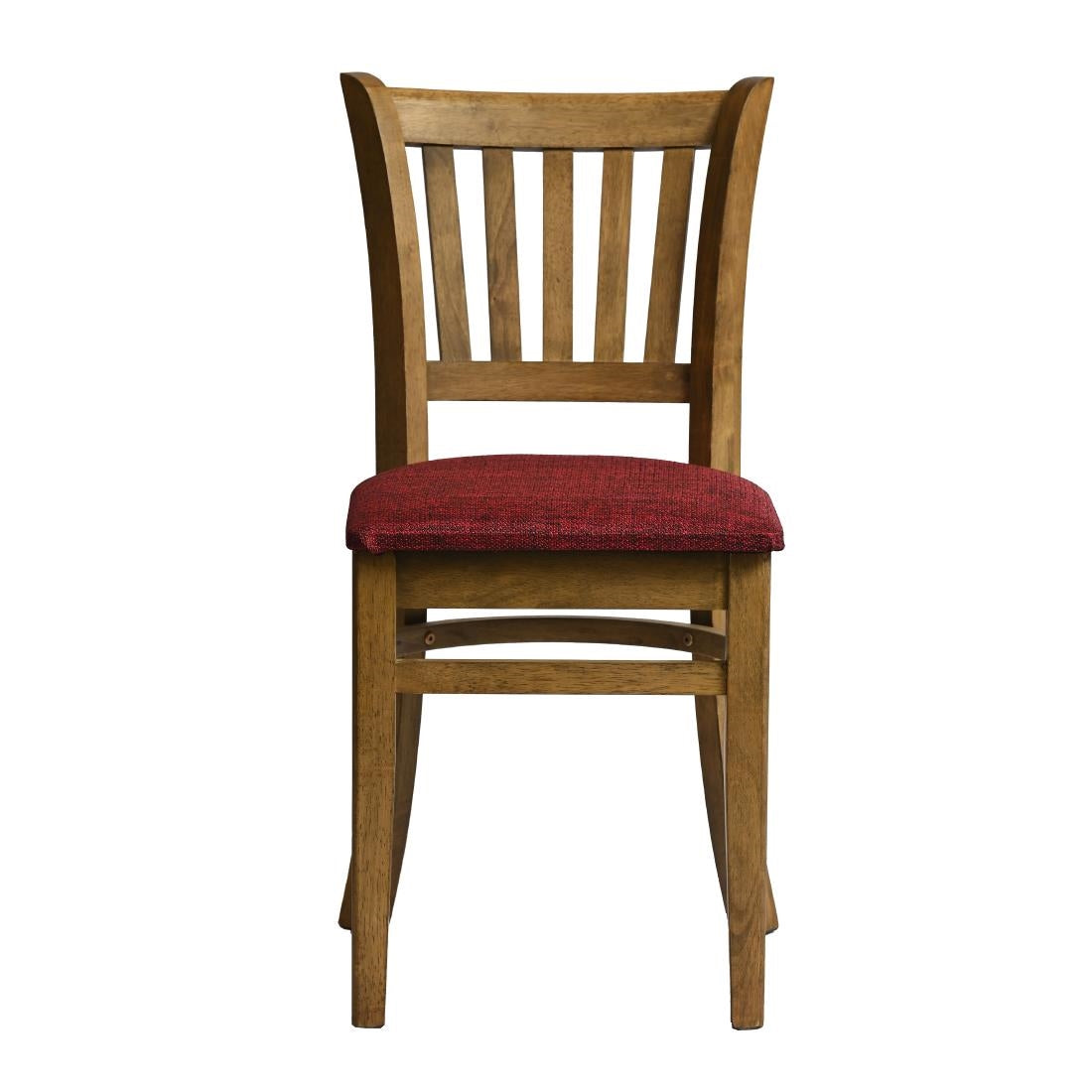 HX820 Manhattan Dining Chair in Weathered Oak with Shetland Scarlett Seat (Pack of 2)