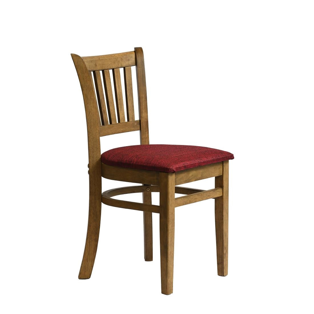 HX820 Manhattan Dining Chair in Weathered Oak with Shetland Scarlett Seat (Pack of 2)
