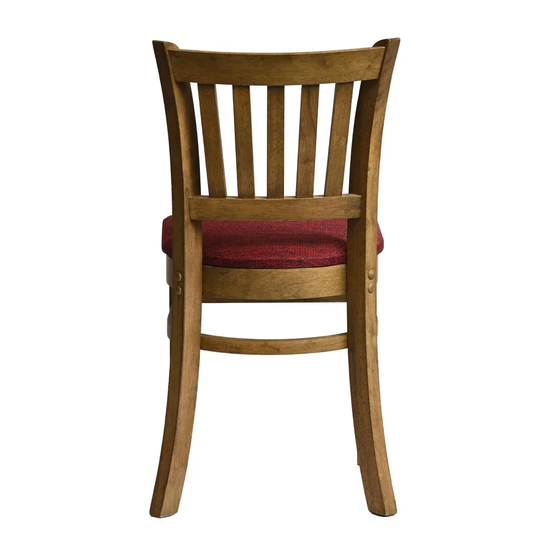 HX820 Manhattan Dining Chair in Weathered Oak with Shetland Scarlett Seat (Pack of 2)