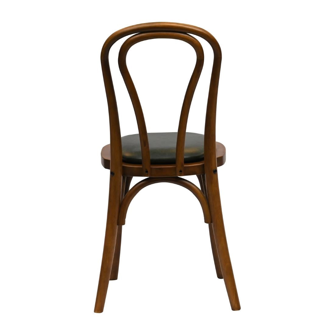 HX831 Hoop Back Dining Chair in Weathered Oak with Bison Cedar Seat (Pack of 2)