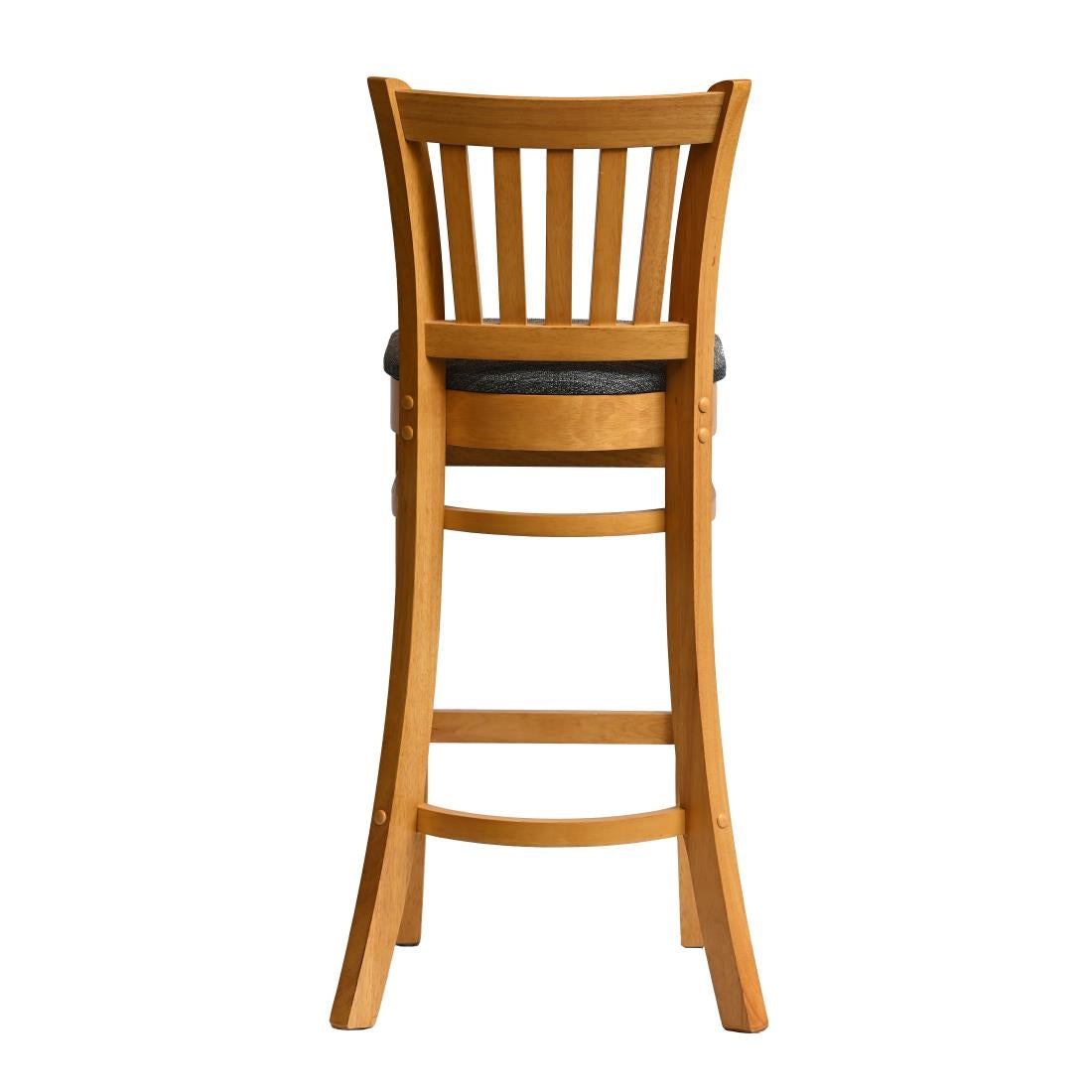 HX860 Manhattan Bar Chair in Soft Oak with Shetland Smoke Seat