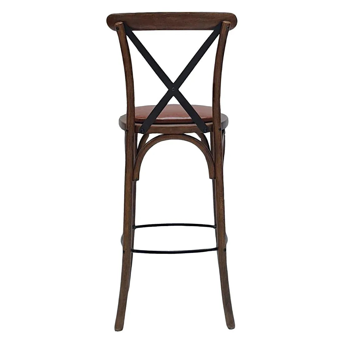 HX888 Bristol Bar Chair in Vintage with Bison Tan Seat