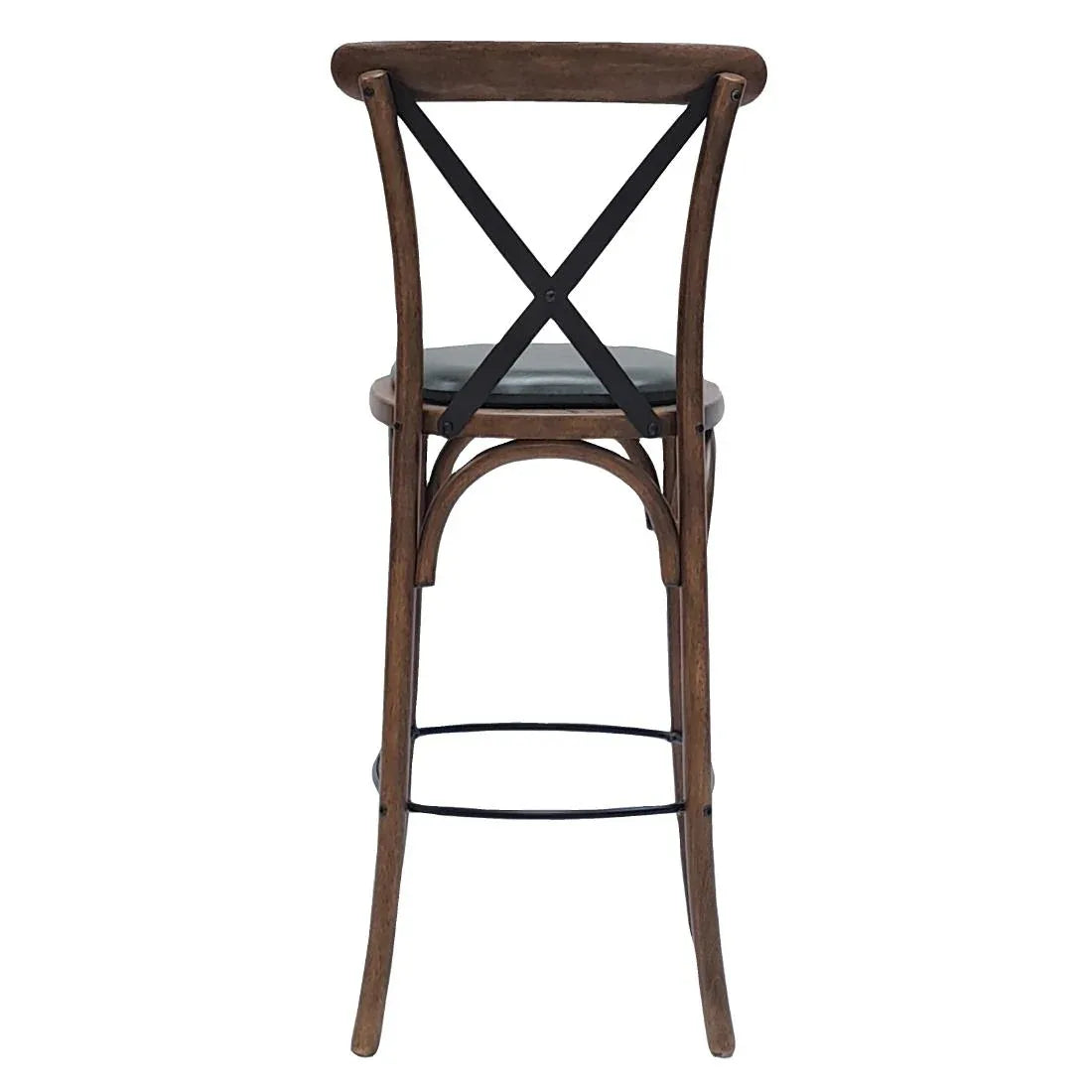 HX890 Bristol Bar Chair in Vintage with Bison Cedar Seat